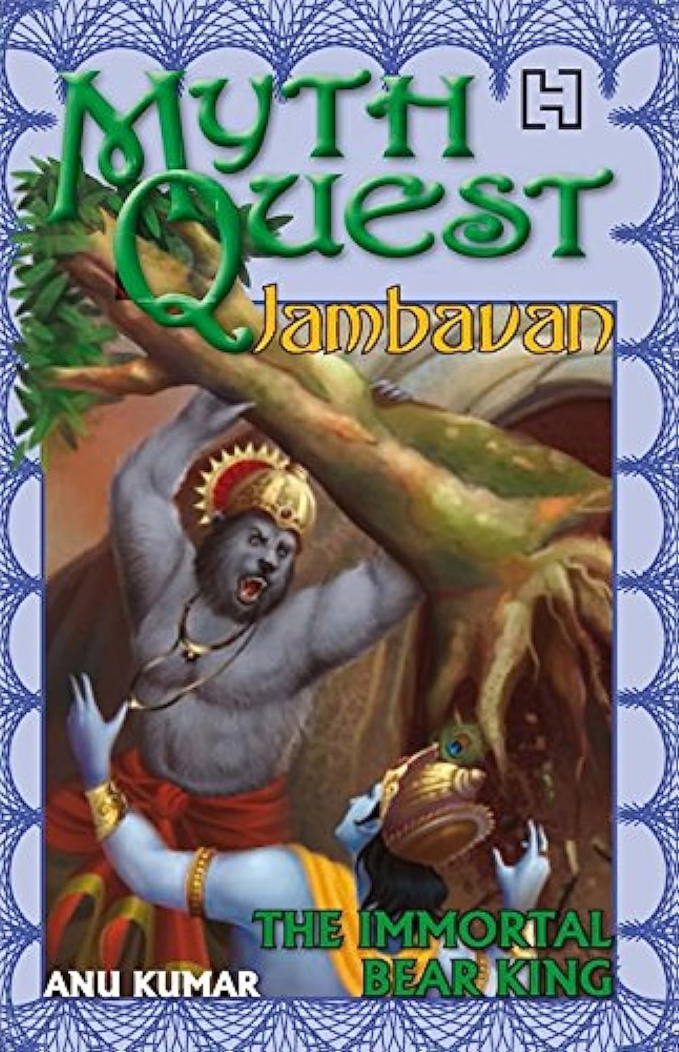Front cover of the book 'Mythquest 3: Jambavan' by Kumar, Anu.