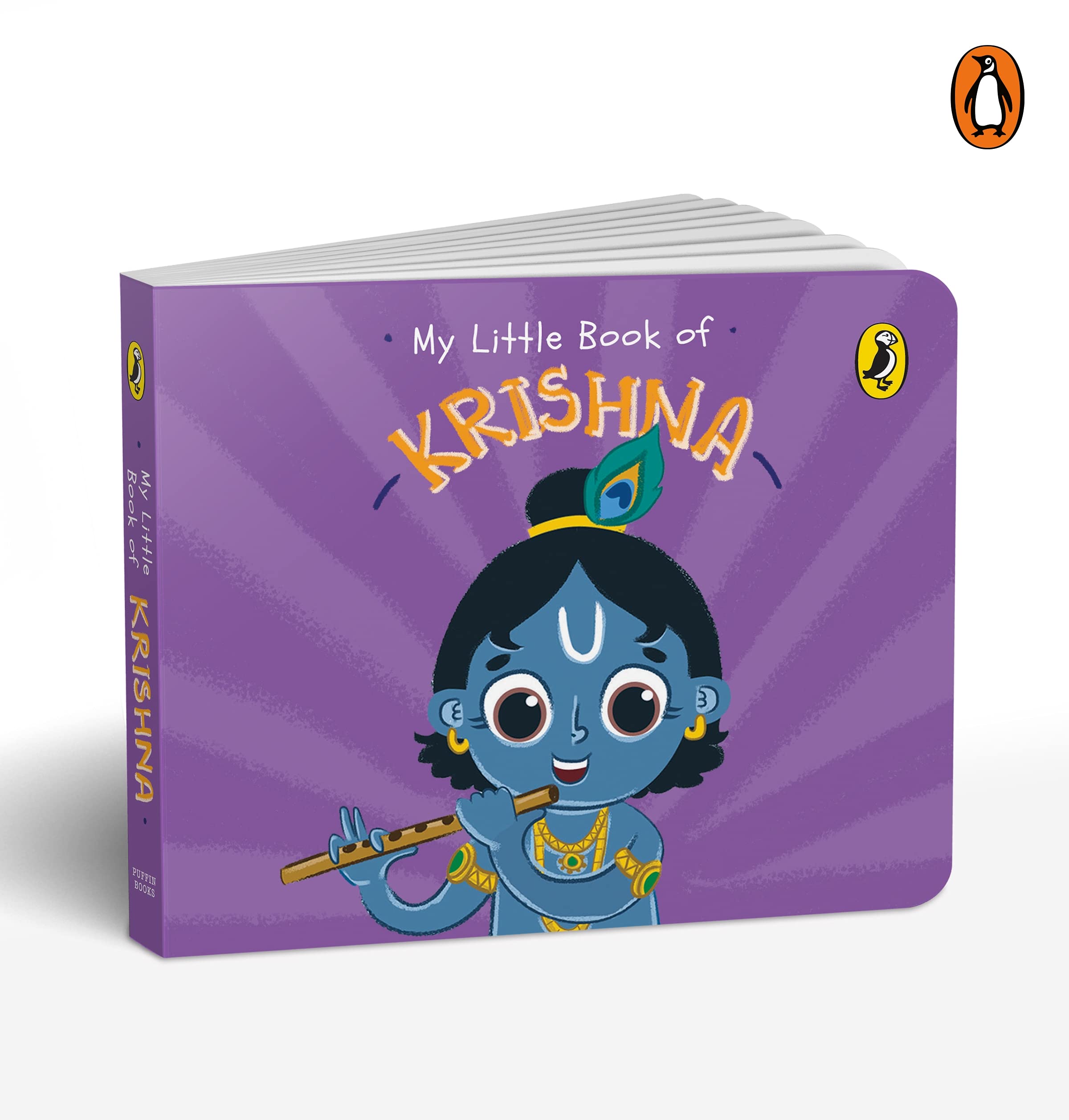 Front cover of the book 'My Little Book of Krishna' by Na.
