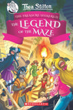 Front cover of the book 'Thea Stilton and the Treasure Seekers #3: The Legend of the Maze' by Thea Stilton.