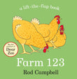 Front cover of the book 'Farm 123' by Rod Campbell.