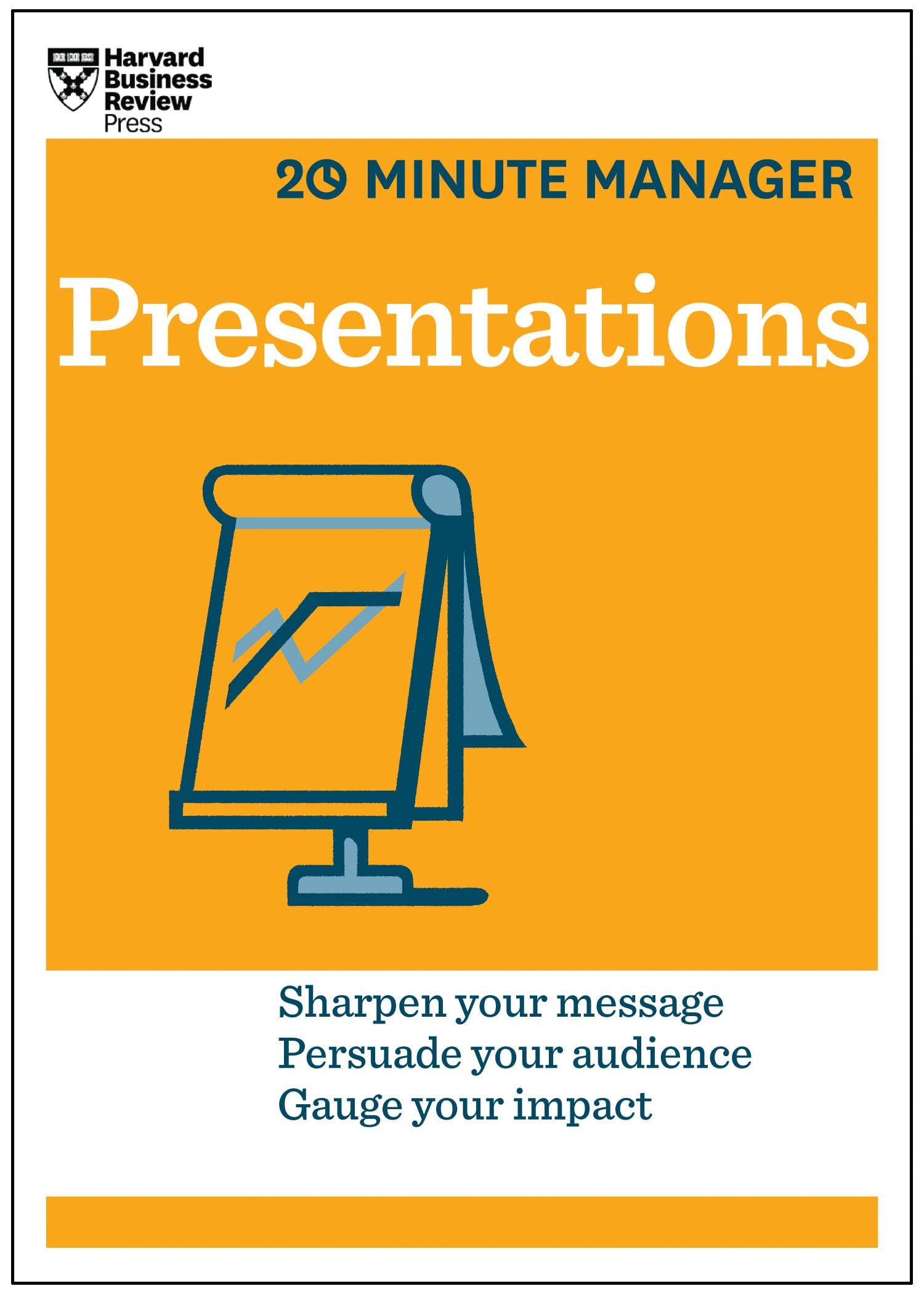 Front cover of the book 'Presentations (HBR 20-Minute Manager Series)' by Na.