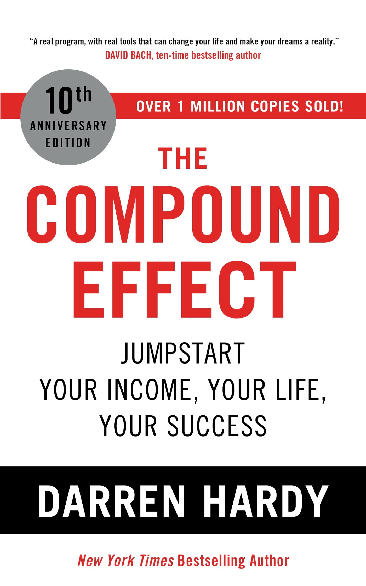Front cover of the book 'The Compound Effect' by Darren Hardy.