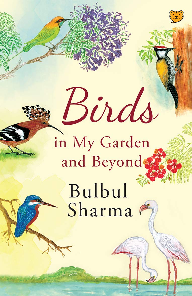 Front cover of the book 'Birds in my garden and beyond' by Bulbul Sharma.