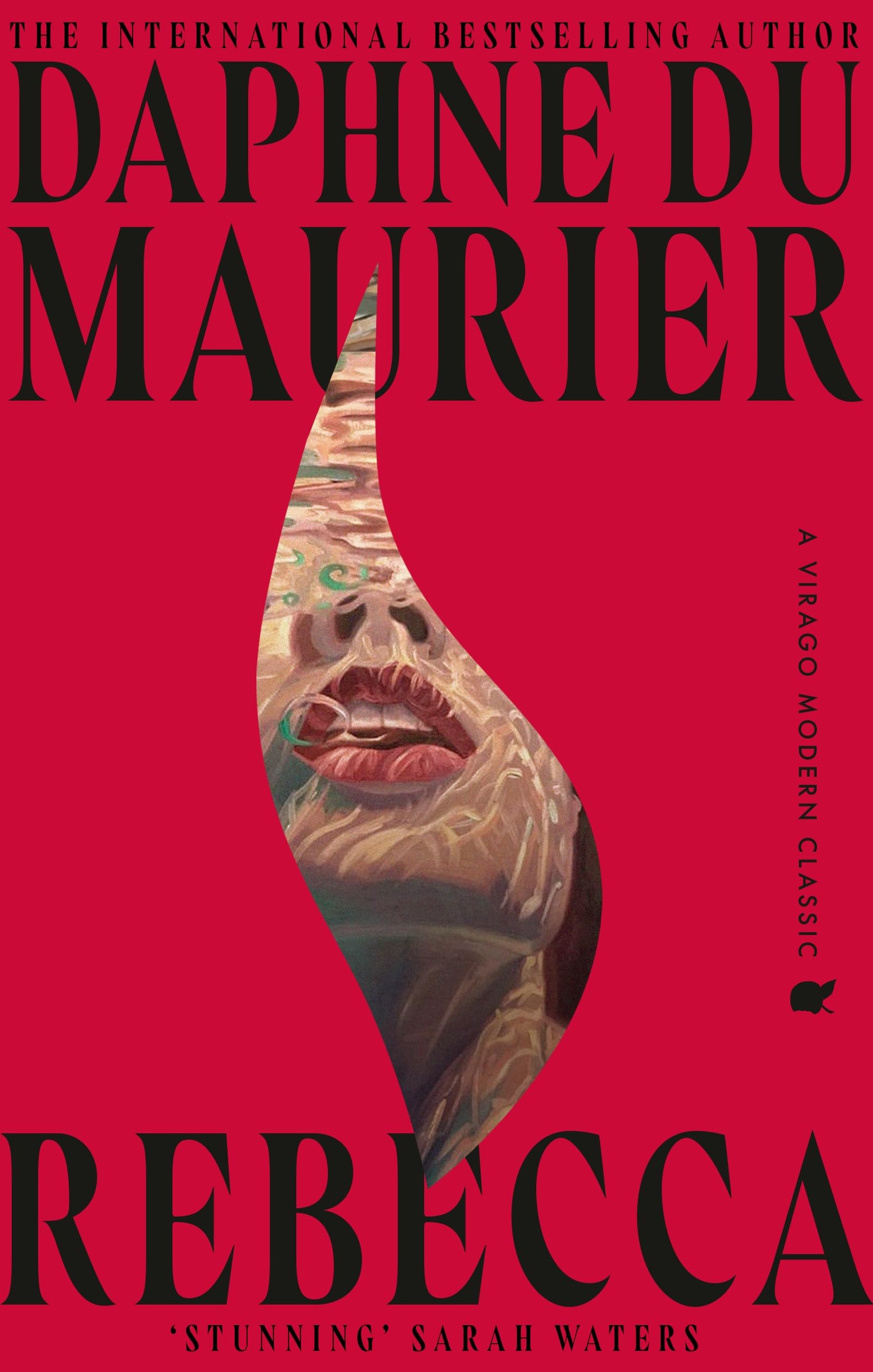 Front cover of the book 'Rebecca (International Edition)' by Daphne du Maurier.