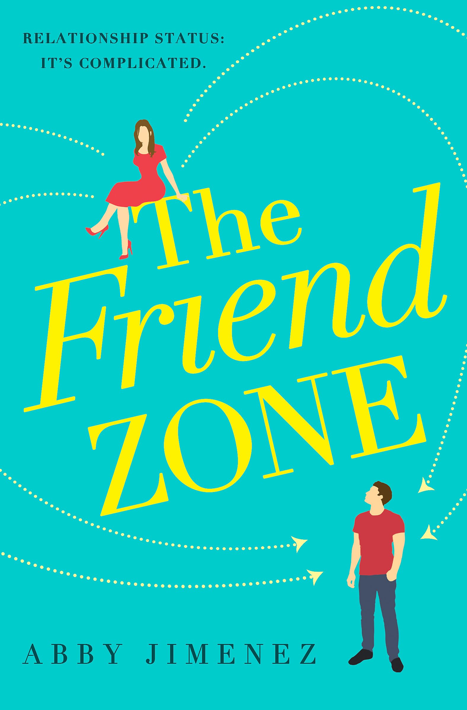 Front cover of the book 'The Friend Zone: The Most Hilarious and Heartbreaking Romantic Comedy' by Abby Jimenez.