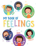 Front cover of the book 'My Book of Feelings: An Interactive Activity Book for Kids to Understand and Express Emotions | Ages 3+ [Select Learning' by Pengiun.