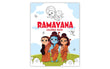 Front cover of the book 'Ramayana Coloring Book: An Interactive Ramayana Story and Coloring Book for Kids | Includes Number Coloring, Dot-to-Dot' by Pengiun.