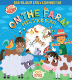 Front cover of the book 'Two Windmills Limited Easy Peely On the Farm - Peel, Stick, Play! (Easy Peely - Peel, Stick, Play!).' by Holly Hall.
