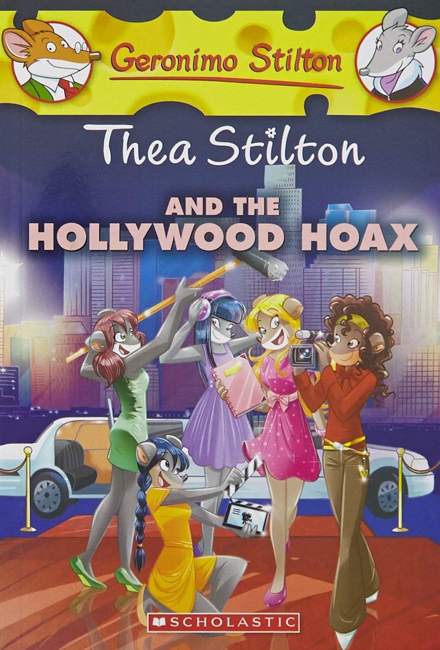 Front cover of the book 'Thea Stilton and the Hollywood Hoax Thea Stilton' by Thea Stilton.