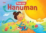 Front cover of the book 'Pop up Hanuman' by Amrita Verma.