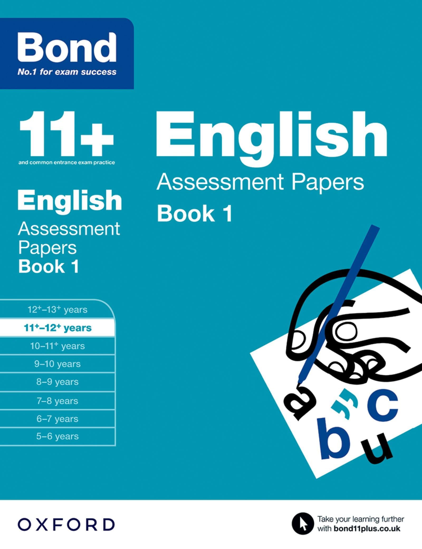 Front cover of the book 'Bond 11+: English: Assessment Papers: 11+-12+ years Book 1 (Bond 11+)' by Na.