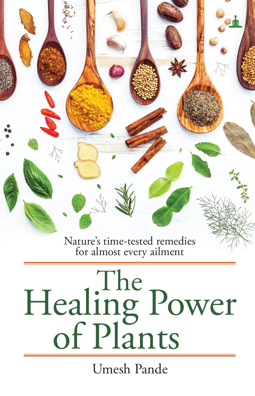 Front cover of the book 'YOGI IMPRESSIONS The Healing Power of Plants' by Umesh Pande.