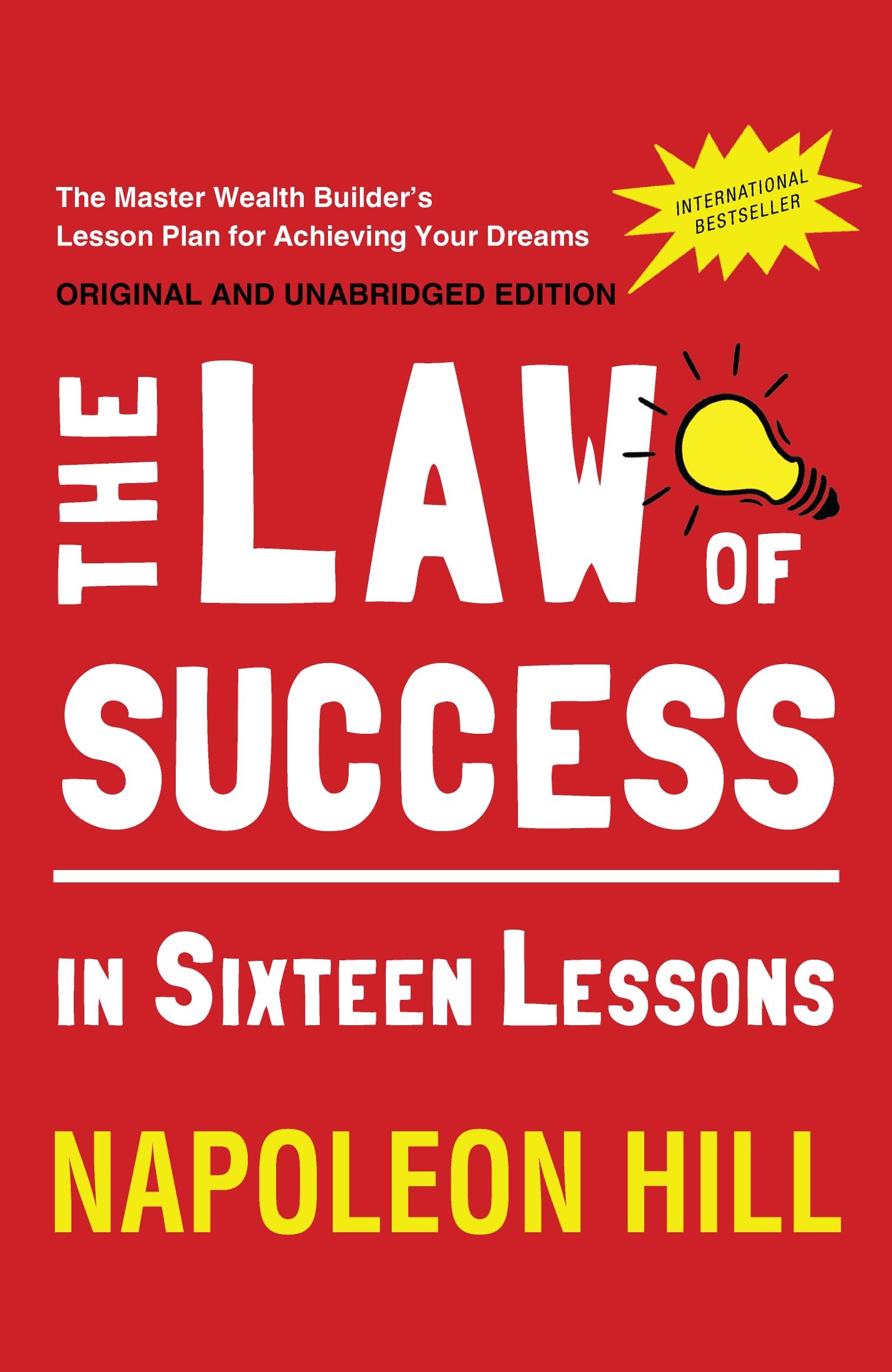 Front cover of the book 'The Law of Success - Pirates Enhanced Classics' by Napoleon Hill.