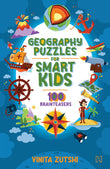 Front cover of the book 'Hachette India(Hachette India Children's Books) Geography Puzzles for Smart Kids' by Zutshi, Vinita.