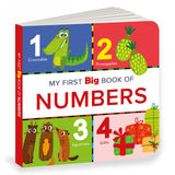 Front cover of the Board Book book 'My First Big Book of Numbers: Illustrated Board Book of Numbers 1 to 20 for PreSchool Kids, Toddlers | Book for 1+ [Peng' by Penguin.