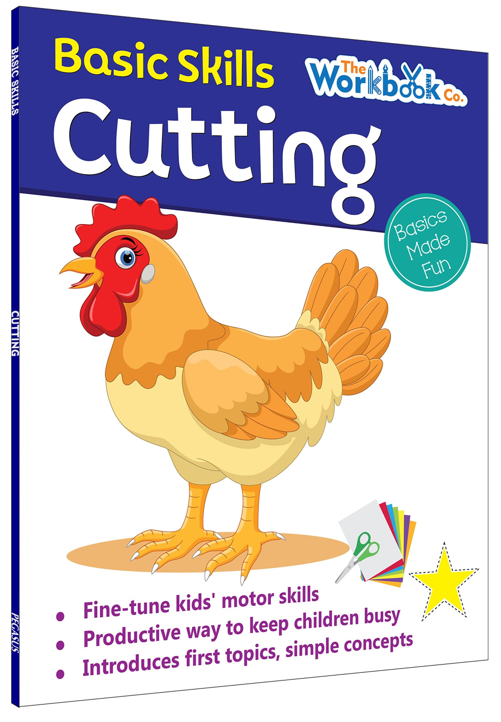 Front cover of the book 'Cutting - Basic Skills' by Pegasus.