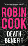 Front cover of the book 'Pan Death Benefit' by Robin Cook.