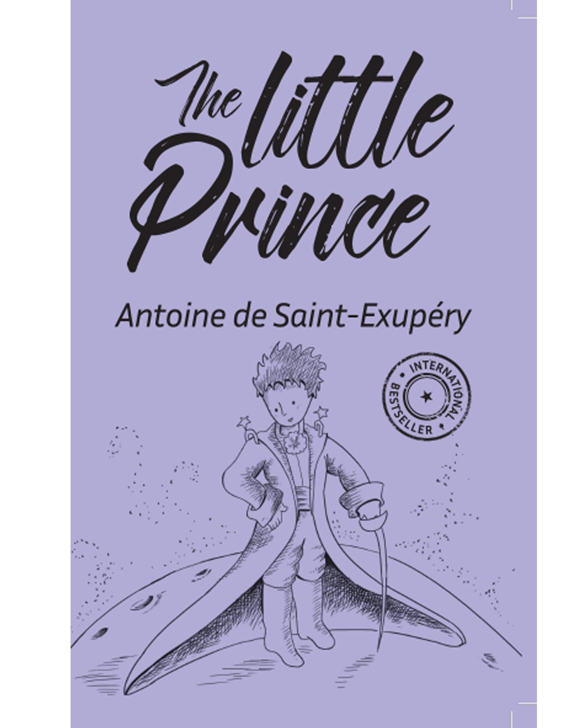 Front cover of the book 'The Little Prince' by Antoine De Saint.