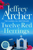 Front cover of the book 'Twelve Red Herrings' by Jeffrey Archer.
