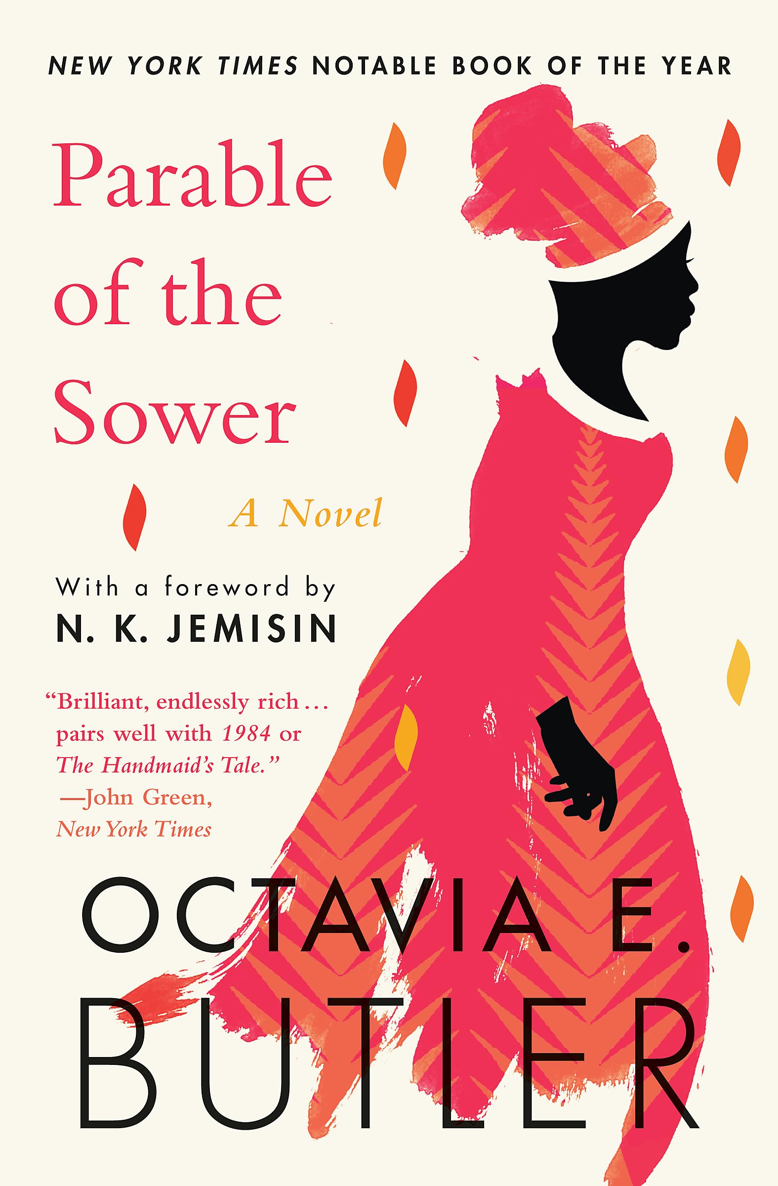 Front cover of the book 'Parable of the sower' by Octavia Butler.