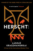 Front cover of the book 'Herscht 07769: Winner of the Nobel Prize in Literature 2025' by Laszlo Krasznahorkai.