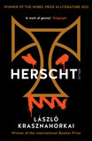 Front cover of the book 'Herscht 07769: Winner of the Nobel Prize in Literature 2025' by Laszlo Krasznahorkai.
