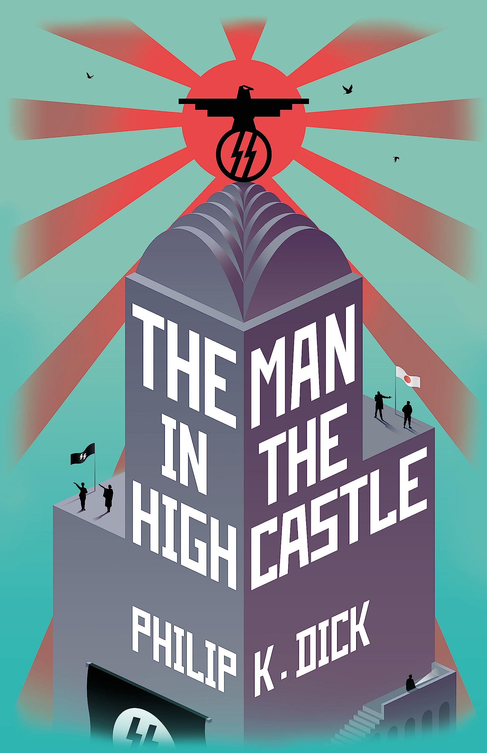 Front cover of the book 'The Man In The High Castle' by Philip K. Dick.
