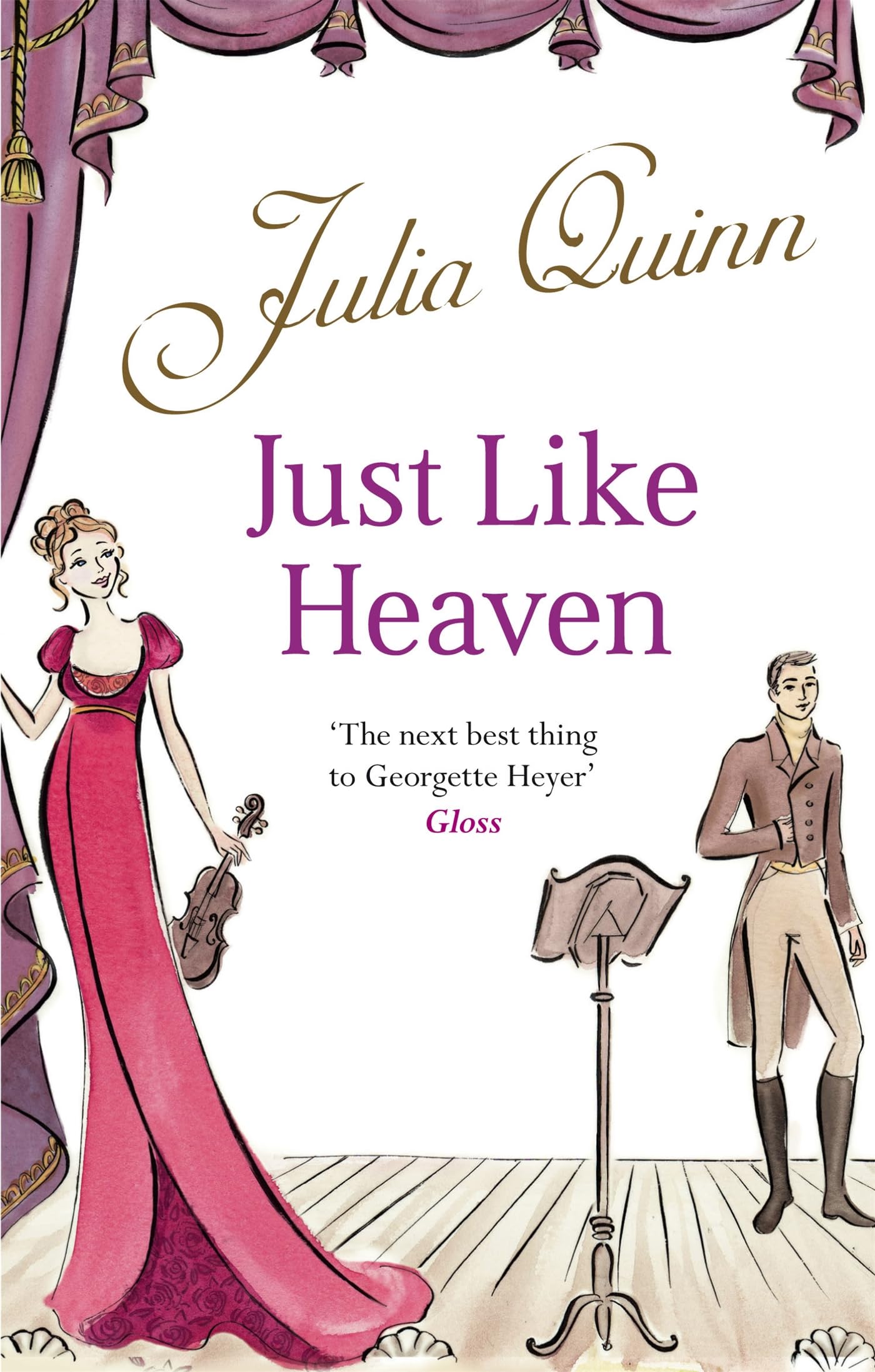 Front cover of the book 'Just Like Heaven' by Quinn Julia.