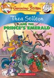 Front cover of the book 'Thea Stilton and the Prince's Emerald (Thea Stilton #12): A Geronimo Stilton Adventure' by Elisabetta Dami.
