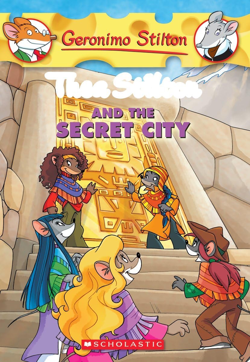 Front cover of the book 'Thea Stilton and the Secret City' by Stilton, Thea.