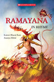Front cover of the book 'Ramayana in Rhyme 2019 Edition PB' by Kairavi Bharat Ram & Ananya Mittal.