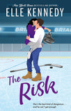 Front cover of the book 'The Risk: the must-read, sports romance and TikTok sensation! (Off Campus and Briar U Books)' by Elle Kennedy.