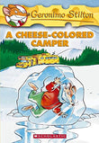 Front cover of the book 'A Cheese-Colored Camper (Geronimo Stilton, No. 16)' by Stilton Geronimo.