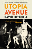Front cover of the book 'Utopia Avenue: The Number One Sunday Times Bestseller' by David Mitchell.