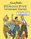 Front cover of the book 'Famous Five Graphic Novel: Five Run Away Together: Book 3' by Enid Blyton and Béja & Nataël.