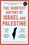 Front cover of the book 'The Shortest History of Israel and Palestine' by Michael Scott-Baumann.
