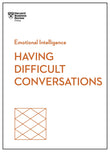 Front cover of the book 'Having Difficult Conversations (HBR Emotional Intelligence Series)' by Harvard Business Review.