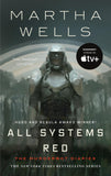 Front cover of the book 'All Systems Red: The Murderbot Diaries' by Martha Wells.