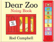 Front cover of the book 'TenderTouches Dear Zoo Noisy Book' by Rod Campbell.