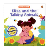 Front cover of the book 'Eliza and the Talking Animals (Life Skills Series): First Empathy Story | An Illustrated Storybook for Children, Teachin' by Penguin.