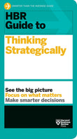 Front cover of the book 'HBR Guide to Thinking Strategically (HBR Guide Series)' by Review, Harvard Business.