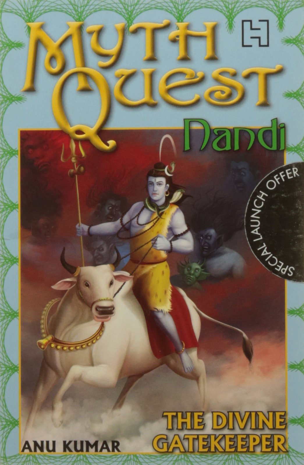 Front cover of the book 'Mythquest 2: Nandi' by Kumar, Anu.