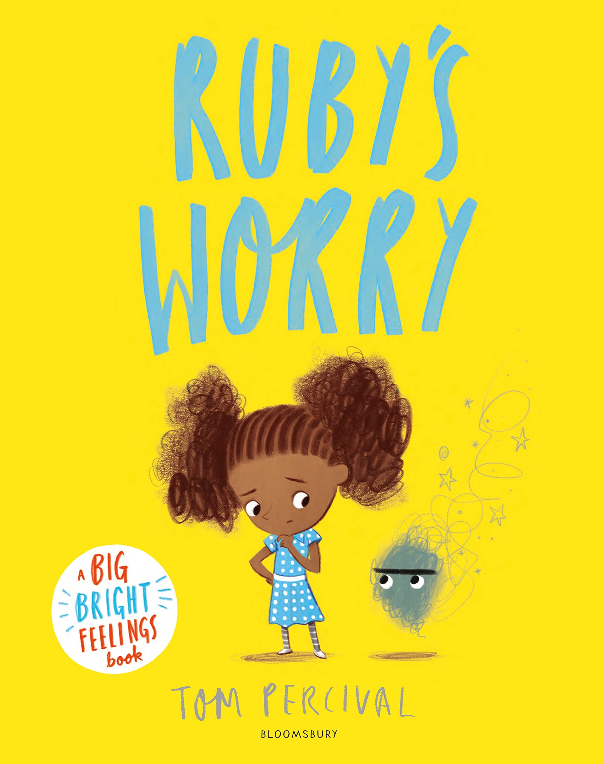 Front cover of the book 'Ruby's worry' by Tom Percival.
