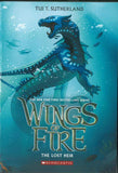 Front cover of the book 'Wings of Fire #02: The Lost Heir' by Scholastic Inc.
