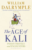 Front cover of the Paperback book 'The Age of Kali Books Wagon' by William Dalrymple.