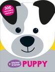 Front cover of the book 'Sticker Friends: Puppy: 300 Reusable Stickers' by Roger Priddy.