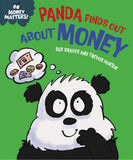 Front cover of the book 'Money Matters: Panda Finds Out About Money' by Sue Graves.