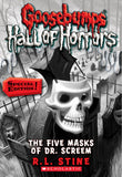 Front cover of the book 'The Five Masks of Dr. Screem: Special Edition (Goosebumps Hall of Horrors #3) (3)' by R.l Stine.