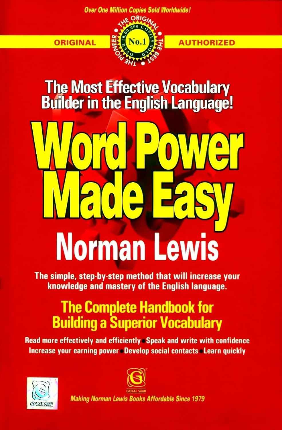 Goyal Saab Word Power Made Easy By Norman Lewis (More Than700 Pages) NYBooksHub