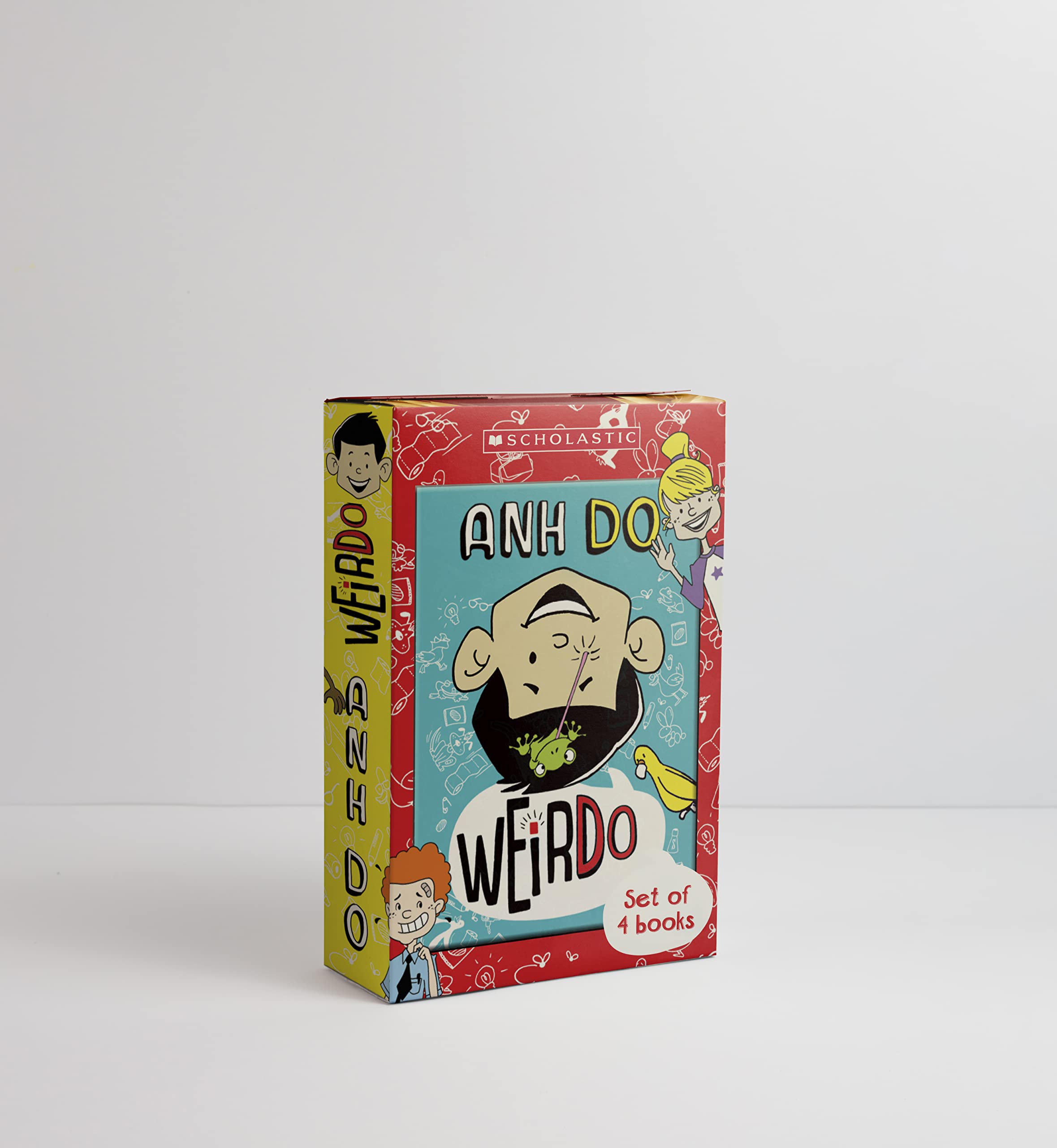 Front cover of the book 'Weirdo Box Set Of 4' by Anh Do.